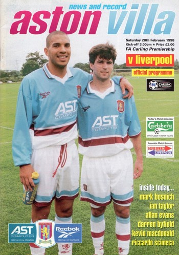 Match programme